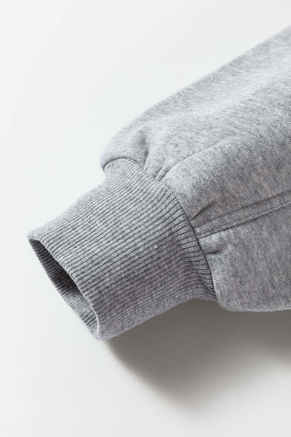 Gray hoodie and joggers set - Love Salve